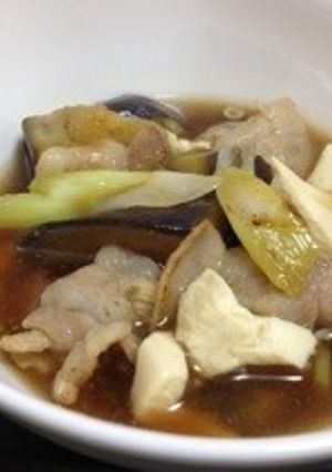 なすブタ豆腐の炒め煮-レシピのメイン写真