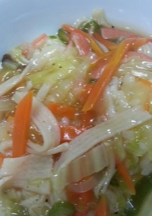 *かにかま海鮮風あんかけごはん*-レシピのメイン写真
