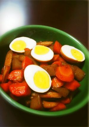 食物繊維たっぷりごぼうの煮物-レシピのメイン写真