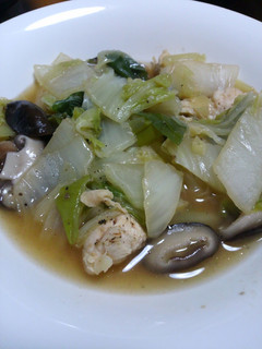 鳥ささみと白菜の簡単煮-レシピのメイン写真