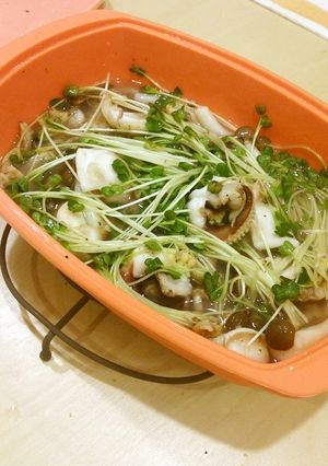 イカのレンジ蒸し-レシピのメイン写真