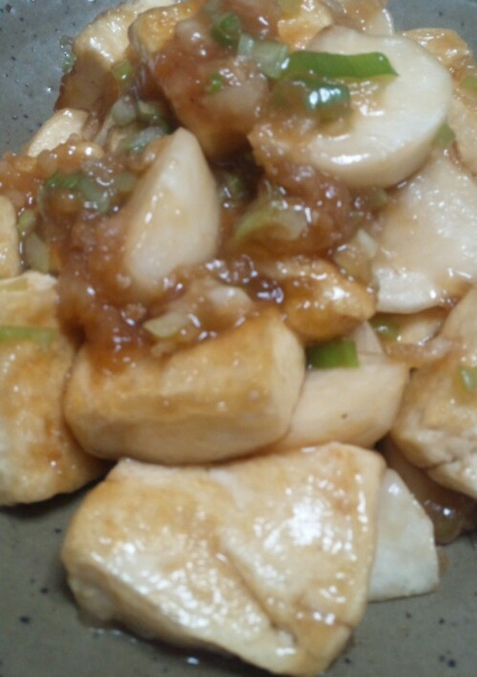 豆腐とかぶのみぞれ煮-レシピのメイン写真