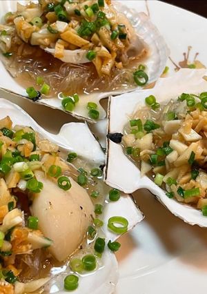 香港名物　　　ホタテと春雨のニンニク蒸-レシピのメイン写真