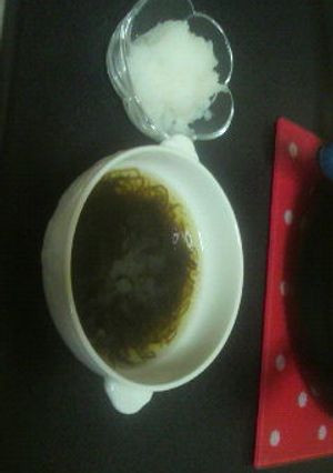 鍋のもずくだれ-レシピのメイン写真