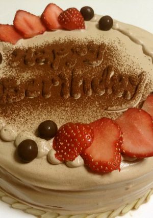 チョコクリームケーキ-レシピのメイン写真