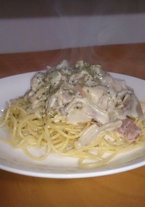 たっぷりきのこのクリームチーズパスタ-レシピのメイン写真