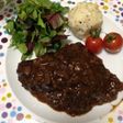 激安肉が変身♡牛肉の赤ワイン煮込