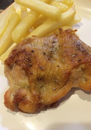 振って焼くだけ!簡単チキンステーキ☆-レシピのメイン写真