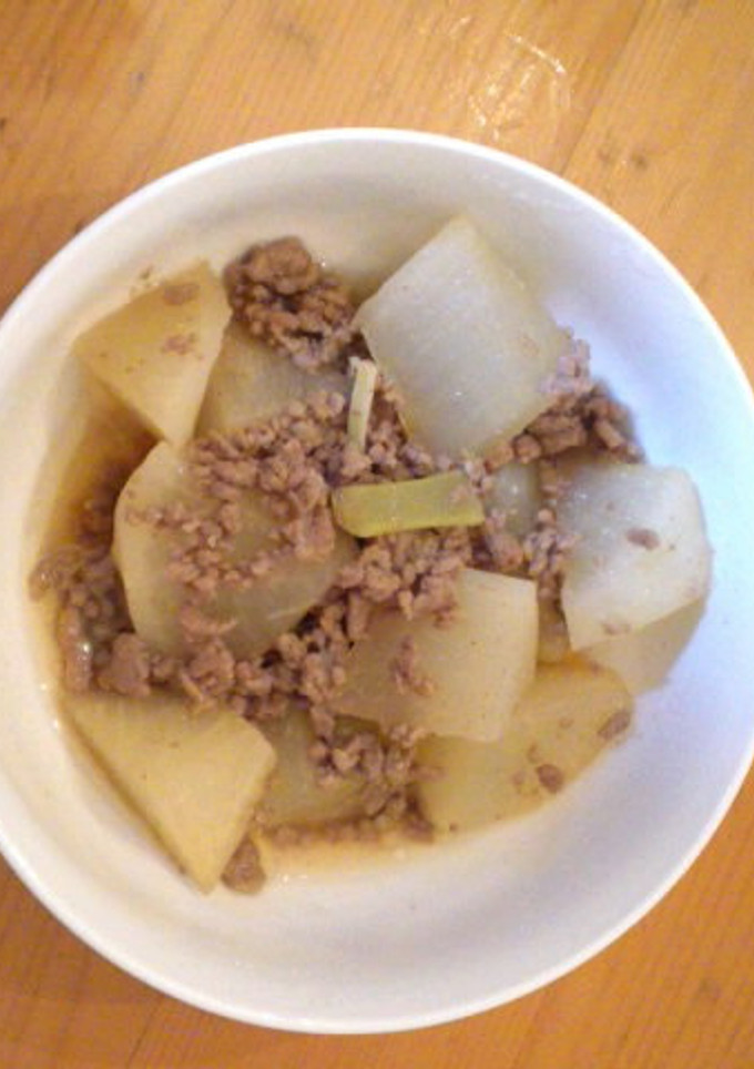 挽き肉と大根の煮物-レシピのメイン写真