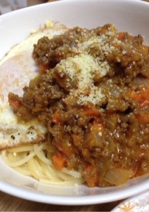 ケチャップで簡単ミートソース♪-レシピのメイン写真