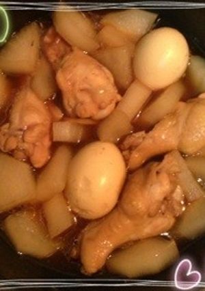大根と鶏肉のズボラ煮-レシピのメイン写真
