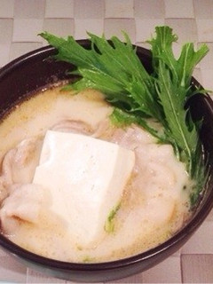 *豆乳＋豆腐 のなんちゃって豆乳鍋スープ-レシピのメイン写真