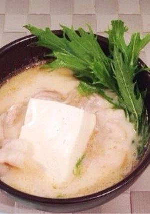 *豆乳＋豆腐 のなんちゃって豆乳鍋スープ-レシピのメイン写真