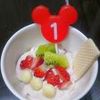 ☆1歳のお誕生日パフェ☆