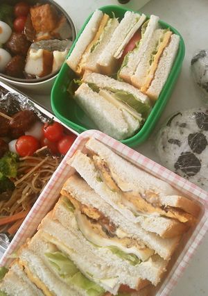 ちょっとお出かけお弁当♪アンパンマン-レシピのメイン写真