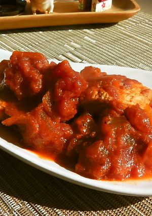 塩ヨーグルト鶏肉のガチャトーラ♬-レシピのメイン写真