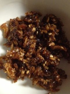 チンするだけ!椎茸の石づきの佃煮-レシピのメイン写真