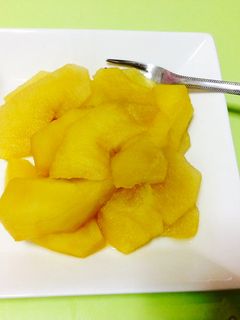 りんごのアップルティー煮-レシピのメイン写真