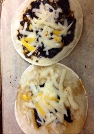 餃子の皮with海苔の佃煮＆チーズ海苔-レシピのメイン写真