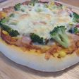 HBで作るアツアツピザ