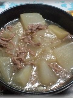 大根と挽肉の煮物-レシピのメイン写真
