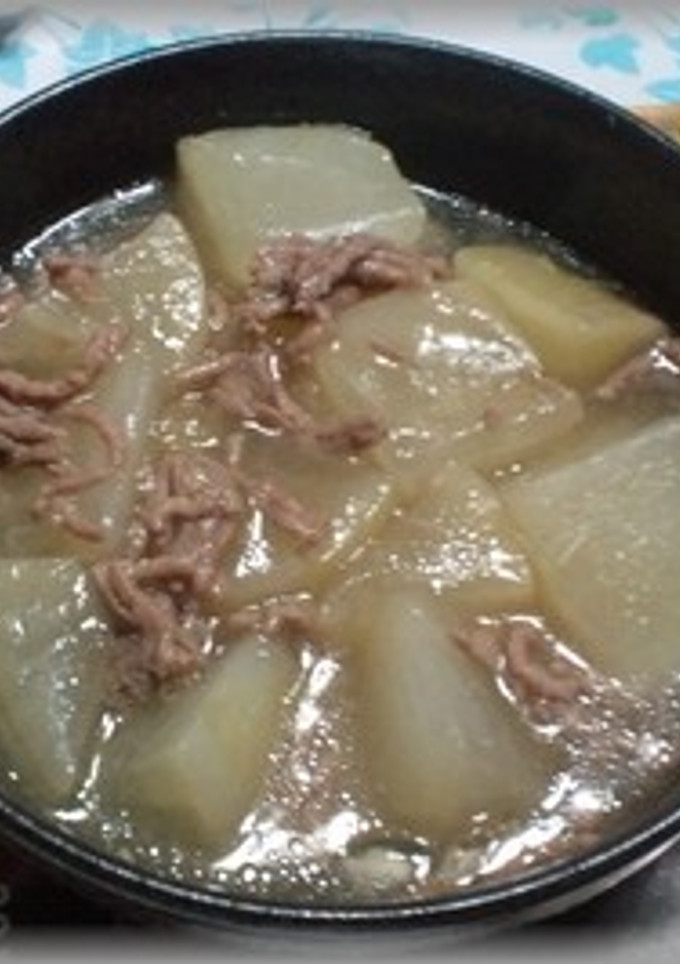 大根と挽肉の煮物-レシピのメイン写真