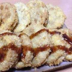 รูปของ 私のレンコンのはさみ揚げ