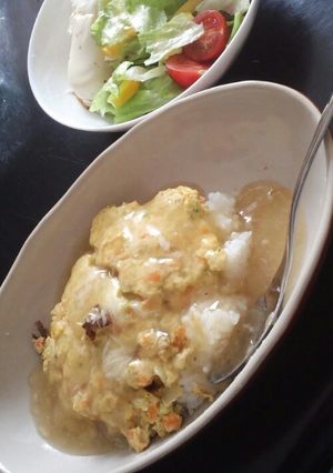 野菜たっぷり☆オムレツあんかけ丼-レシピのメイン写真