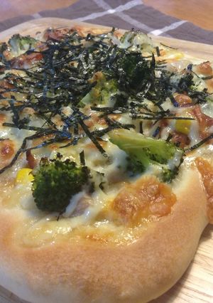 照りマヨチキンピザ-レシピのメイン写真