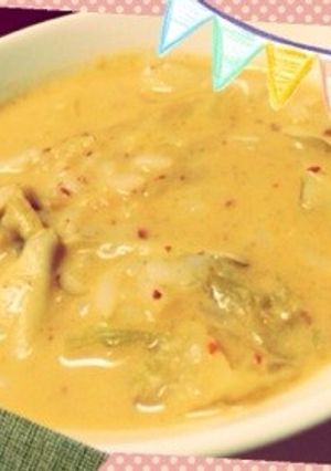 ★かんたん★豆乳キムチスープ-レシピのメイン写真