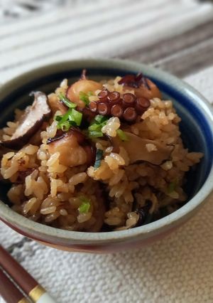 買い忘れから生まれた！生姜チューブたこ飯-レシピのメイン写真