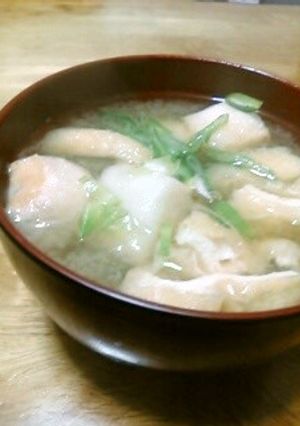 麩と油揚げの味噌汁-レシピのメイン写真