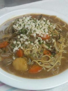余ったカレーでパスタ~和風!?~-レシピのメイン写真