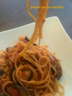 なすとベーコンのトマトソースパスタ★-レシピのメイン写真