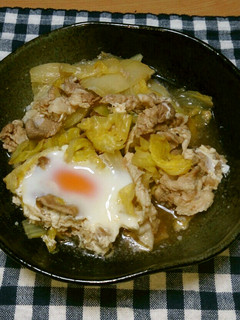 白菜と豚肉の煮付け-レシピのメイン写真