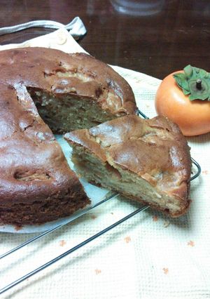 柿deケーキ☆-レシピのメイン写真