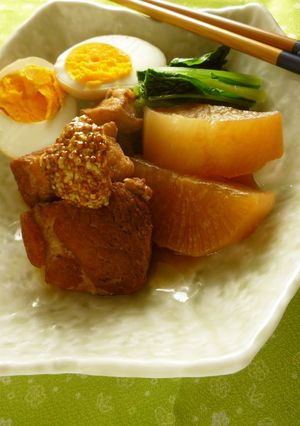 ＊豚の角煮が120％美味しくなる食べ方＊-レシピのメイン写真
