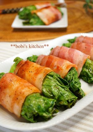 *くるくるベーコンレタス*-レシピのメイン写真