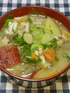 野菜たっぷり✩美味しい♪豚汁-レシピのメイン写真