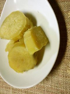 ほっこり!簡単!さつま芋の甘煮-レシピのメイン写真