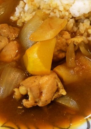 プッチーニかぼちゃとチキンのカレー-レシピのメイン写真