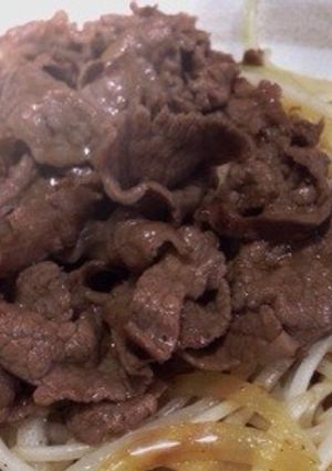 牛肉ともやしにはポン酢でしょ☆-レシピのメイン写真
