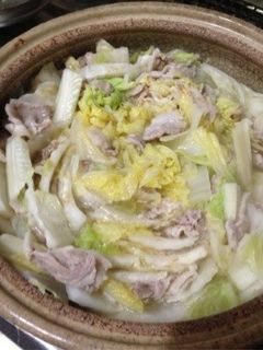 豚バラと白菜の鍋-レシピのメイン写真