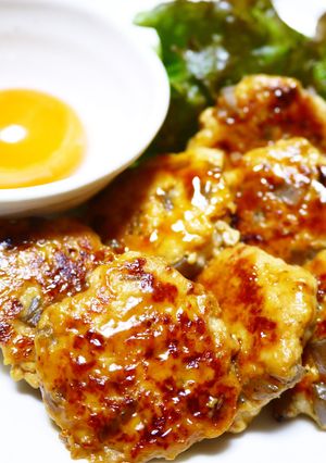 こんにゃく入り★鶏つくね（照り焼き味）-レシピのメイン写真