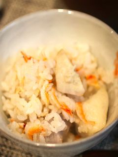 桜えびと里芋の炊き込みご飯-レシピのメイン写真
