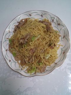 ゴマ油の風味が美味 塩焼きそば-レシピのメイン写真