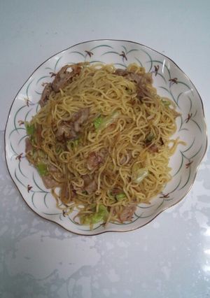 ゴマ油の風味が美味　塩焼きそば-レシピのメイン写真