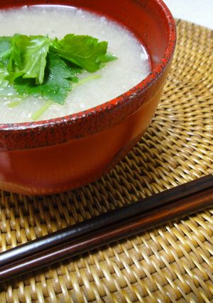 生姜と蓮根のすりおろしお味噌汁-レシピのメイン写真