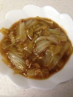 母の味!白菜とツナの煮物-レシピのメイン写真