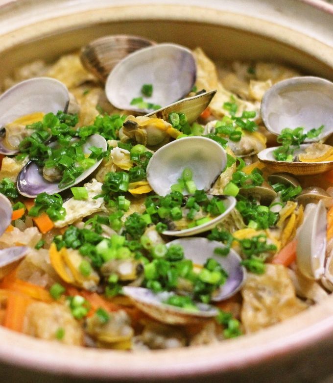 あさりの炊き込みご飯♪-レシピのメイン写真